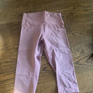 Lululemon crop high rise leggings